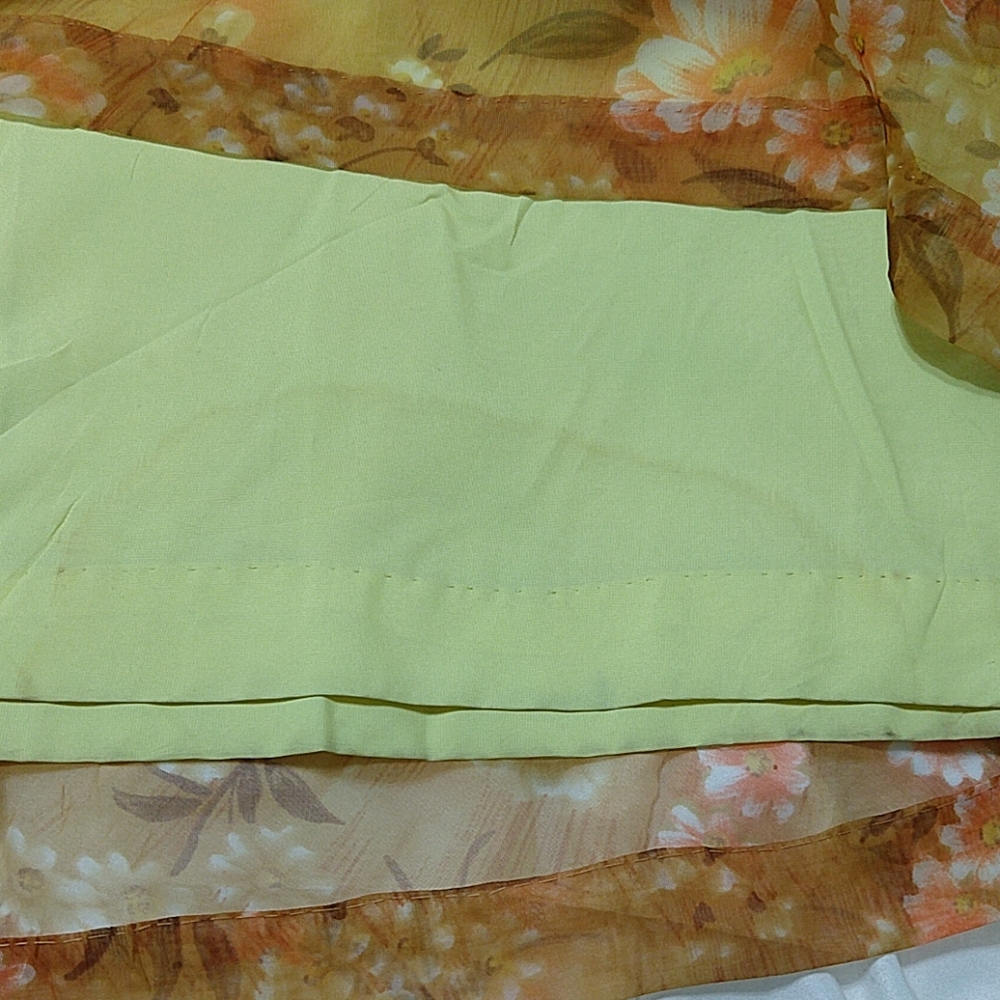 Vintage 60s Floral Cottagecore Jane Austen Dress - Picture 7 of 8